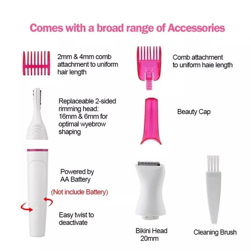 5 In 1 Multifunction Hair Removal Combo